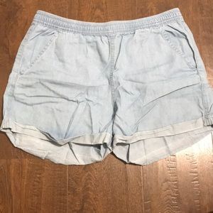 Forever 21 Girls Chambray shorts